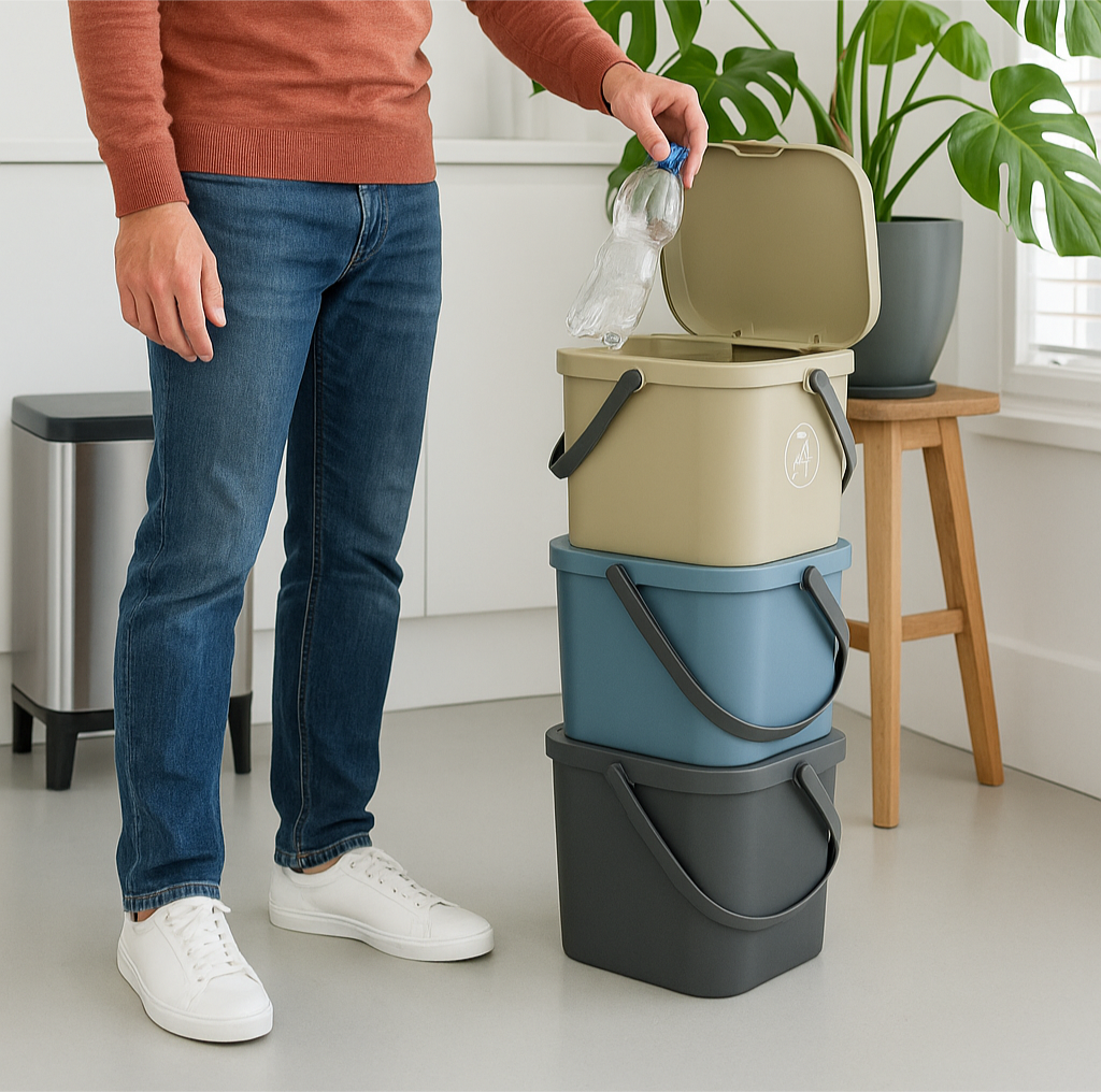 Recyclingbehälter 3er Set